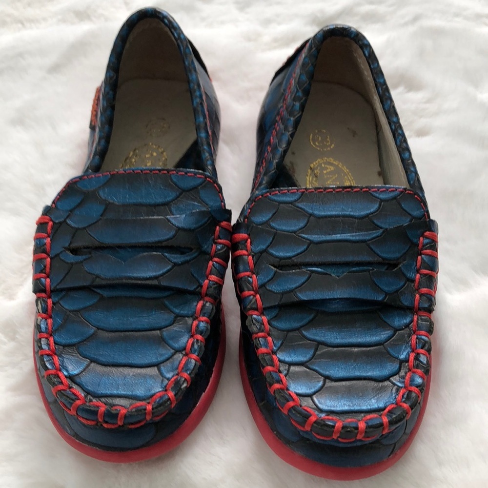 Anasai Beau Embossed Loafer Sz 7.5